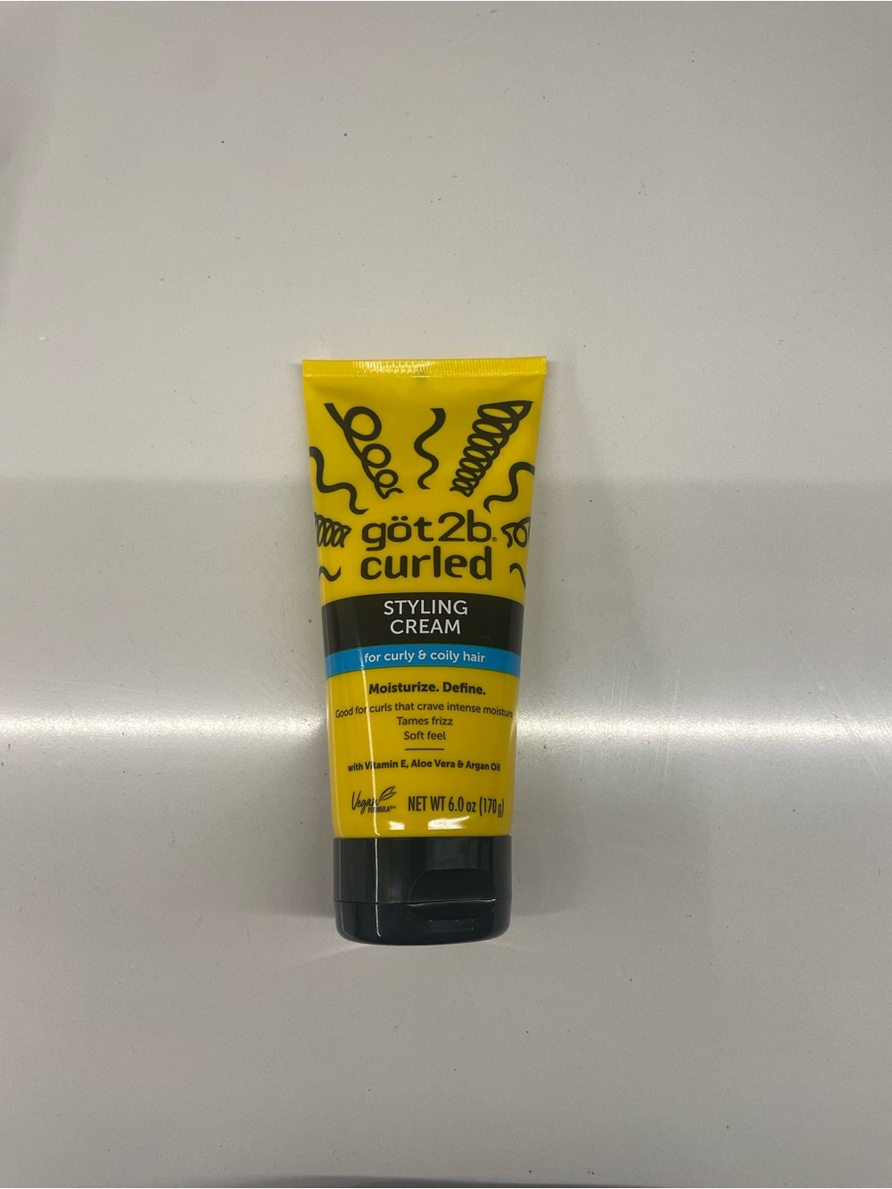 göt2b Curled Styling Cream - Yellow